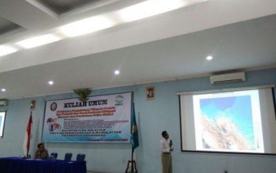 Dosen Departemen Oseanografi Menjadi Pemateri Kuliah Umum