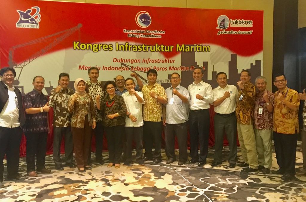 Perwakilan Departemen Oseanografi FPIK UNDIP Mengikuti Kongres Infrastruktur Maritim di Makassar