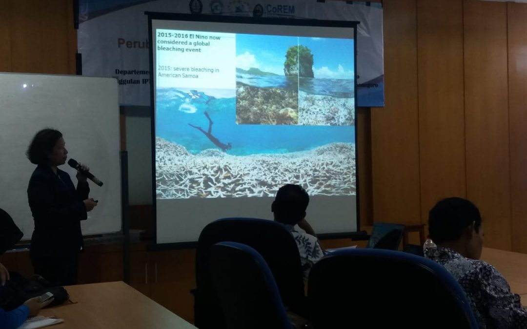 Departemen Oseanografi Undip Selenggarakan Workshop “Perubahan Iklim di Kawasan Pesisir Indonesia”