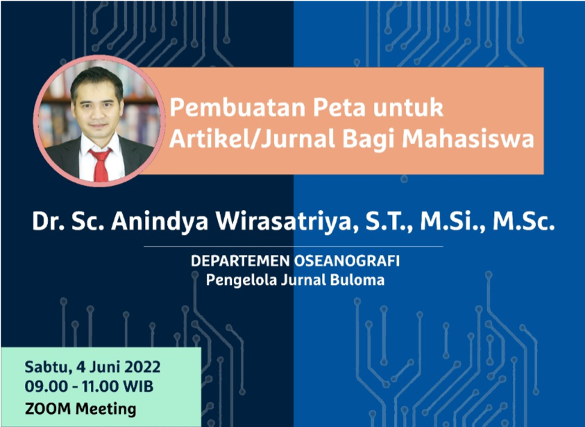Webinar of Department Oceanography FPIK Undip