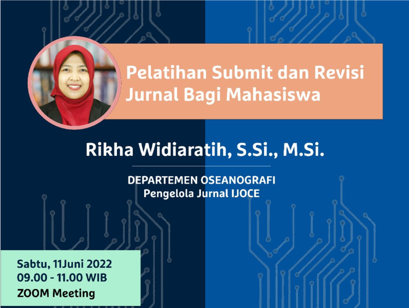 Webinar Departemen Oseanografi FPIK Undip