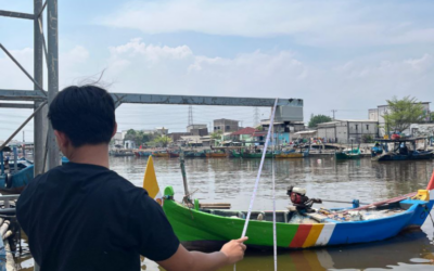 Algomarine Kembangkan Alat Pengukuran Pasang Surut di Desa Tambak Rejo, Tanjung Mas, Semarang