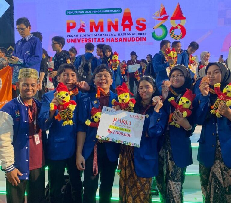 Mahasiswa Departemen Oseanografi Undip Raih Medali Perunggu Pada PIMNAS Ke-38