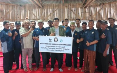 Pengabdian Masyarakat, Departemen Oseanografi FPIK Undip Gandeng POKMASWAS Manunggal Bahari Tambakrejo Sebagai Upaya Pemberdayaan Masyarakat Pesisir Berkelanjutan